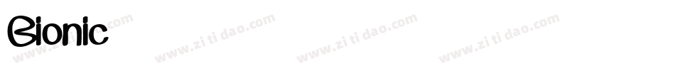 Bionic字体转换
