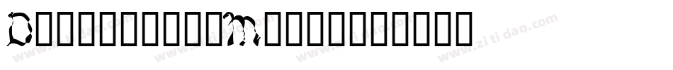 DepressiveManic字体转换