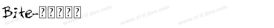Bite字体转换