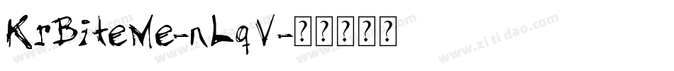 KrBiteMe-nLqV字体转换