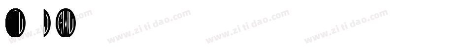 TypoOvalBlackDemoItalic-0WgMr字体转换