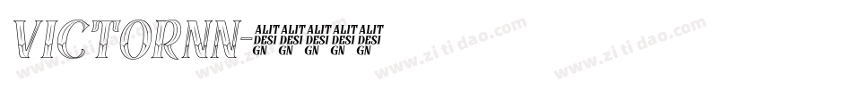 VICTORNN字体转换