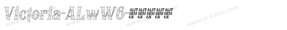 Victoria-ALwW6字体转换