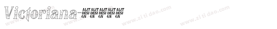 Victoriana字体转换 Victoriana字体转换