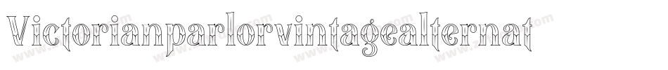 Victorianparlorvintagealternate-zpl3字体转换
