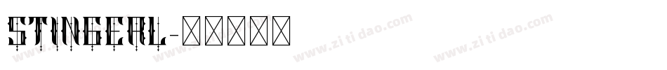 STINGERL字体转换