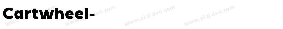 Cartwheel字体转换