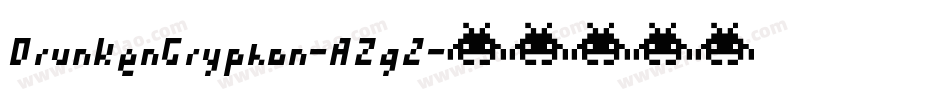 DrunkenGryphon-AZg2字体转换