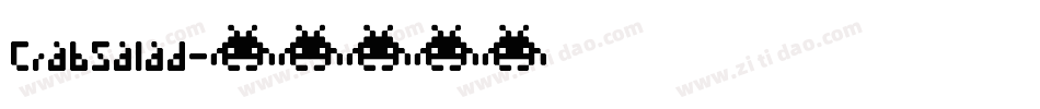 CrabSalad字体转换
