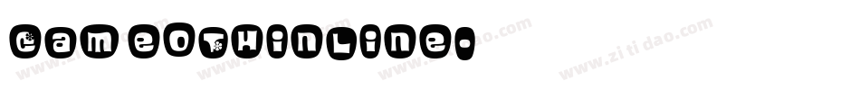 CameoThinline字体转换