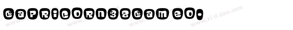 Capricorn38Cameo字体转换