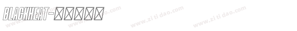 Blackheat字体转换