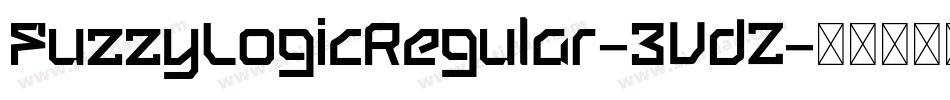 FuzzyLogicRegular-3VdZ字体转换