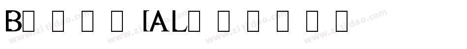 BTTTRIAL字体转换