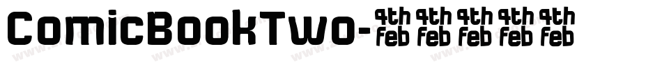 ComicBookTwo字体转换