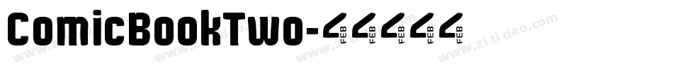ComicBookTwo字体转换