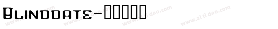 Blinddate字体转换
