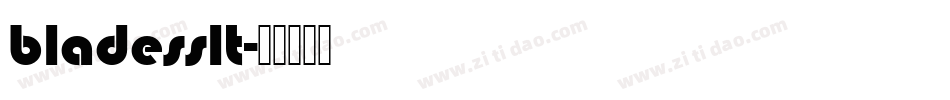 bladesslt字体转换