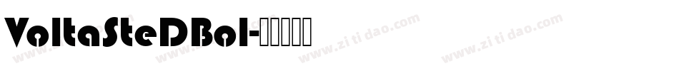 VoltaSteDBol字体转换