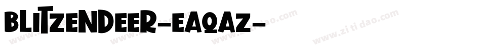 BlitzenDeer-EaqAz字体转换