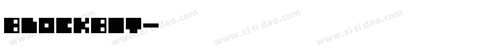 blockbit字体转换
