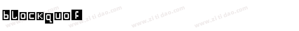 blockquo字体转换