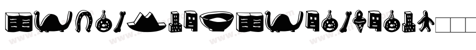 BlockheadBlackFace字体转换