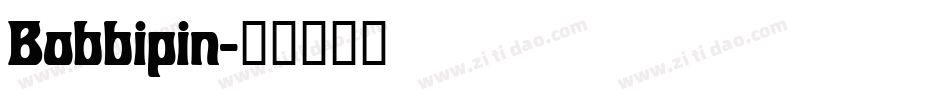 Bobbipin字体转换