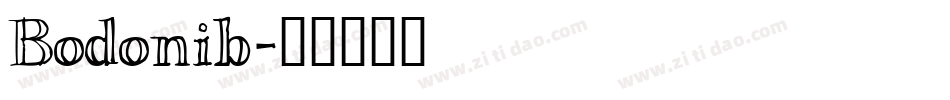 Bodonib字体转换