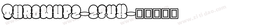 Throwupz-z7vX字体转换