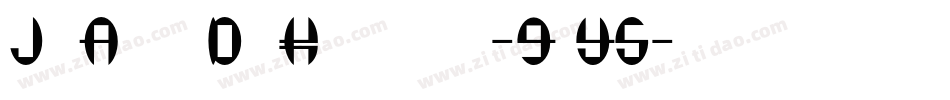 JagAlskarDigKonturlinje-9qY5字体转换