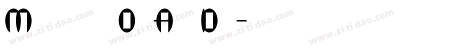 MichelangelOneArchDig字体转换