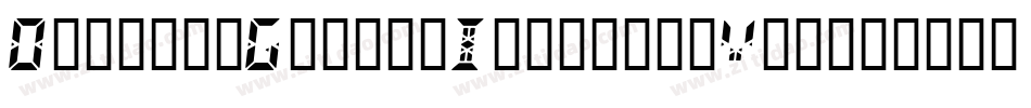DigitalGothicItalic-yVvm字体转换
