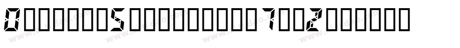 DigitalSquiggle-p7gdZ字体转换