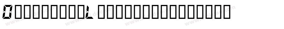 DigitaltsLime-lgxmd字体转换