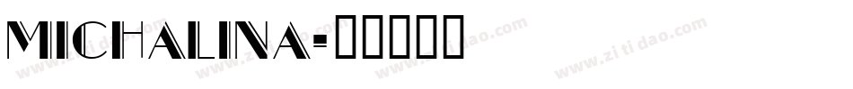 Michalina字体转换