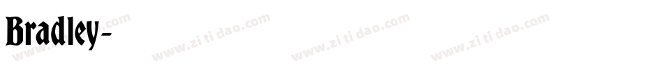 Bradley字体转换