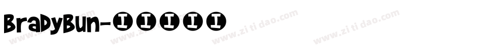 bradybun字体转换