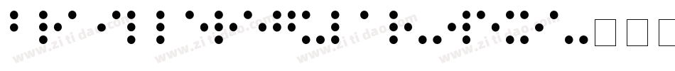 BrailleRegular-W5X9字体转换