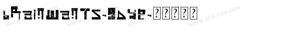 BrainWants-ODYe字体转换