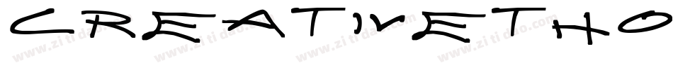 CreativeThoughtsRegular-amEm字体转换
