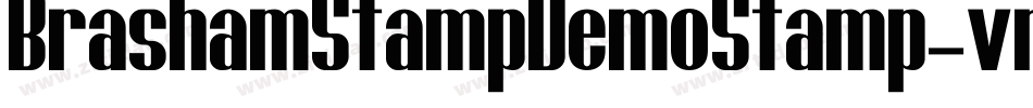 BrashamStampDemoStamp-vmnME字体转换