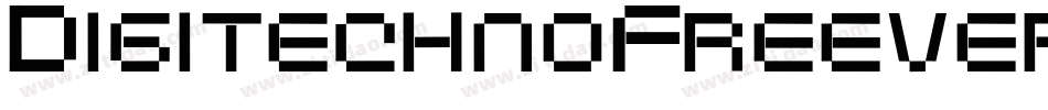 DigitechnoFreeversion-pmRK字体转换