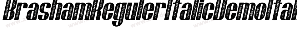 BrashamRegulerItalicDemoItalic-rgvBy字体转换