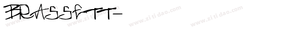 BRASSETT字体转换