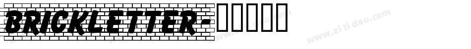Brickletter字体转换