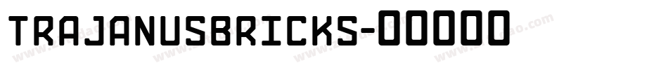TrajanusBricks字体转换