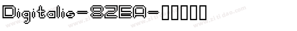 Digitalis-8ZEA字体转换