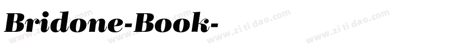 Bridone-Book字体转换