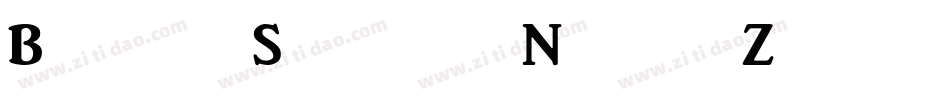 BrightonSmallcapsNbp-9poZ字体转换